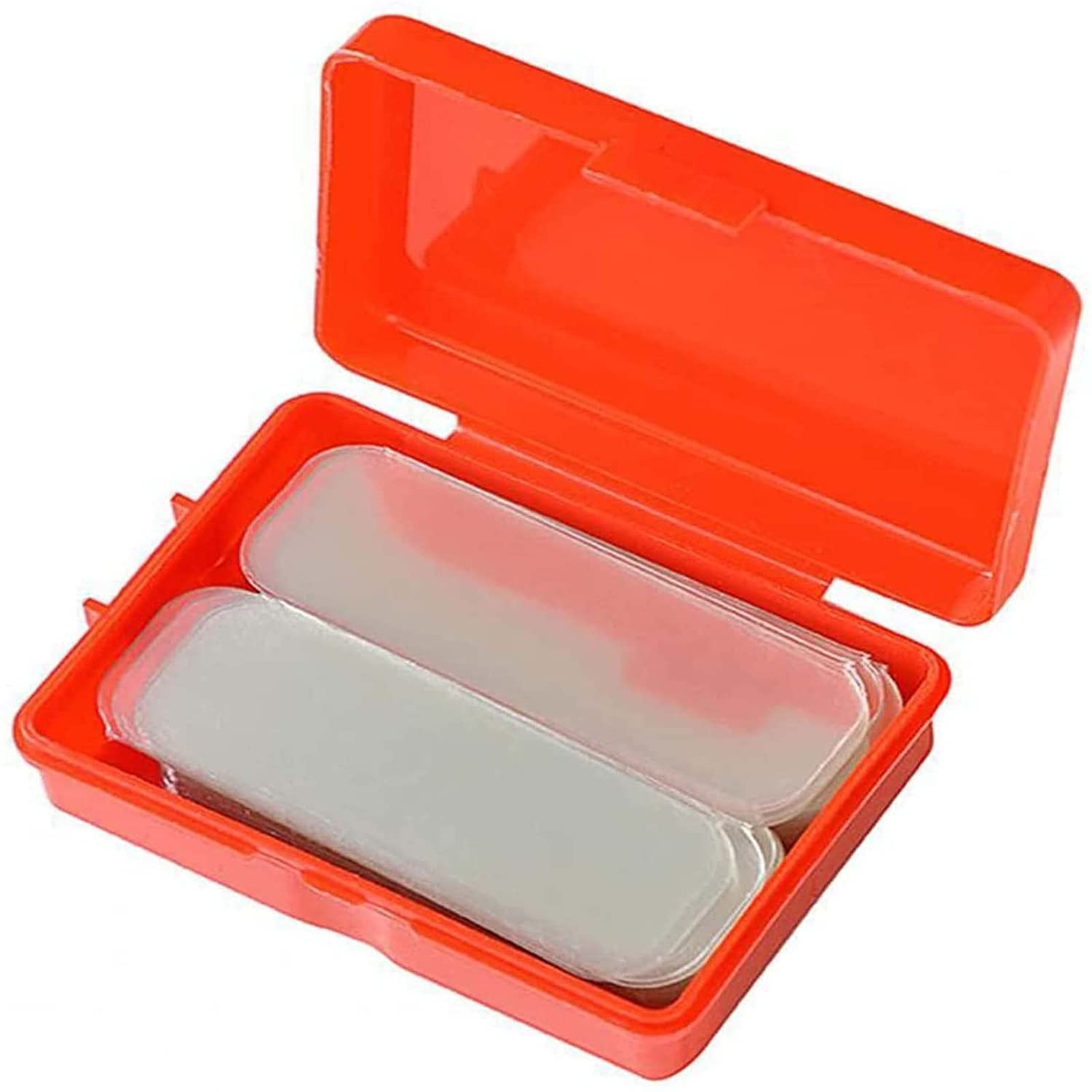 HASTHIP 60Pcs Multifunctional Double Sided Adhesive Tape with Box, Strong Adhensive Tape Strips Transparent Tape,Free Cut & Easy to Tear & No Residue-4.4¡Á1.5cm HASTHIP 60Pcs Multifunctional Double Sided Adhesive Tape with Box, Strong Adhensive Tape Strips Transparent Tape,Free Cut & Easy to Tear & No Residue-4.4¡Á1.5cm